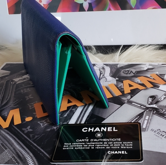 💯Chanel L-Yen Gorgeous Long Wallet - Picture 12 of 16